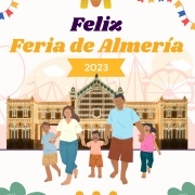 Feliz Feria almería 2023 desde montajes y electricidad moya