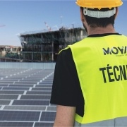 Paneles solares pita instalados por Moya